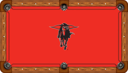 Texas Tech Red Raiders Billiard Table Felt - Recreational 3