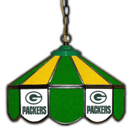 Packers 14" Glass Lamp