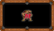 Maryland Terrapins Billiard Table Felt - Recreational 2