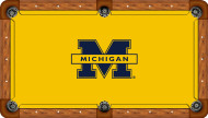 Michigan Wolverines Billiard Table Felt - Recreational 1