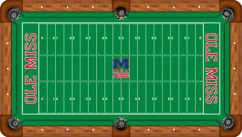 Mississippi Rebels Billiard Table Felt - Recreational