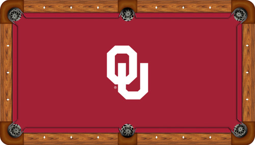 Oklahoma Sooners Billiard Table Felt - Recreational 1