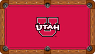 Utah Utes Billiard Table Felt - Recreational 3