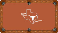 Texas Longhorns Billiard Table Felt - Recreational 1