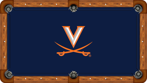 Virginia Cavaliers Billiard Table Felt - Recreational 1