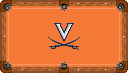 Virginia Cavaliers Billiard Table Felt - Recreational 2