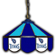 Titans 14" Glass Lamp