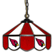 Cardinals 14" Glass Lamp