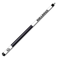 Georgia Bulldogs Engraved Billiard Cue - Black