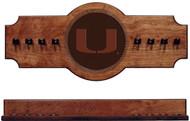 Miami Hurricanes Cue Rack - Medallion Series