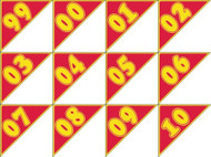 Auto Angles for Year Windshield Stickers