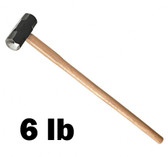 6 lb. Sledge Hammer w/ Wood Handle