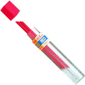 Pentel Colour Lead Refills, 12 Leads Per Tube, HB Grade, 0.7mm