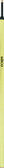 SECO 6FT Snap-Lock Radio Antenna Pole Flo Yellow (5139-02-YEL)