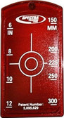 Spectra Small Red Pipe Laser Target (0956-0600)