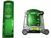 Spectra Green Pipe Laser Target Kit w/ Small & Large Targets & Holder (956G)