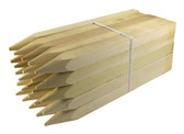 2" x 2" x 24" Premium Hardwood Hubs - Pencil Point <25 Pack>