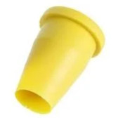 Yellow Plastic Cap for 1/2" Rebar or 3/4" Pipe