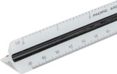 Pacific Arc 6" Engineering Triangle Shaped Ruler (T-561)