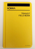 Sokkia Transit Field Book Casebound 8X4" - Yellow