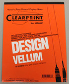 Clearprint No. 1000HP Design Vellum Paper - 50 Sheets - 8.5x11" (216x279mm)
