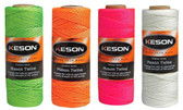 Keson Braided Nylon Mason Twine - Multiple Colors