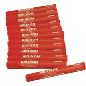 Dixon Lumbar Crayons - Red - Box of 12