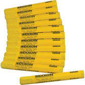 Dixon Lumbar Crayons - Yellow - Box of 12