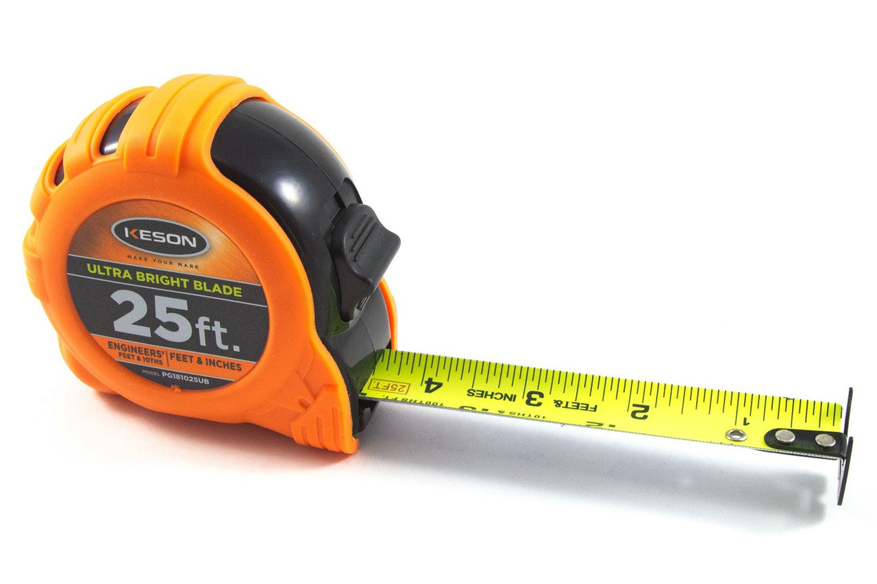 10ths tape measure