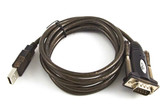 Tripp Lite 5ft USB to Serial Adapter Cable (USB-A to DB9 M/M)