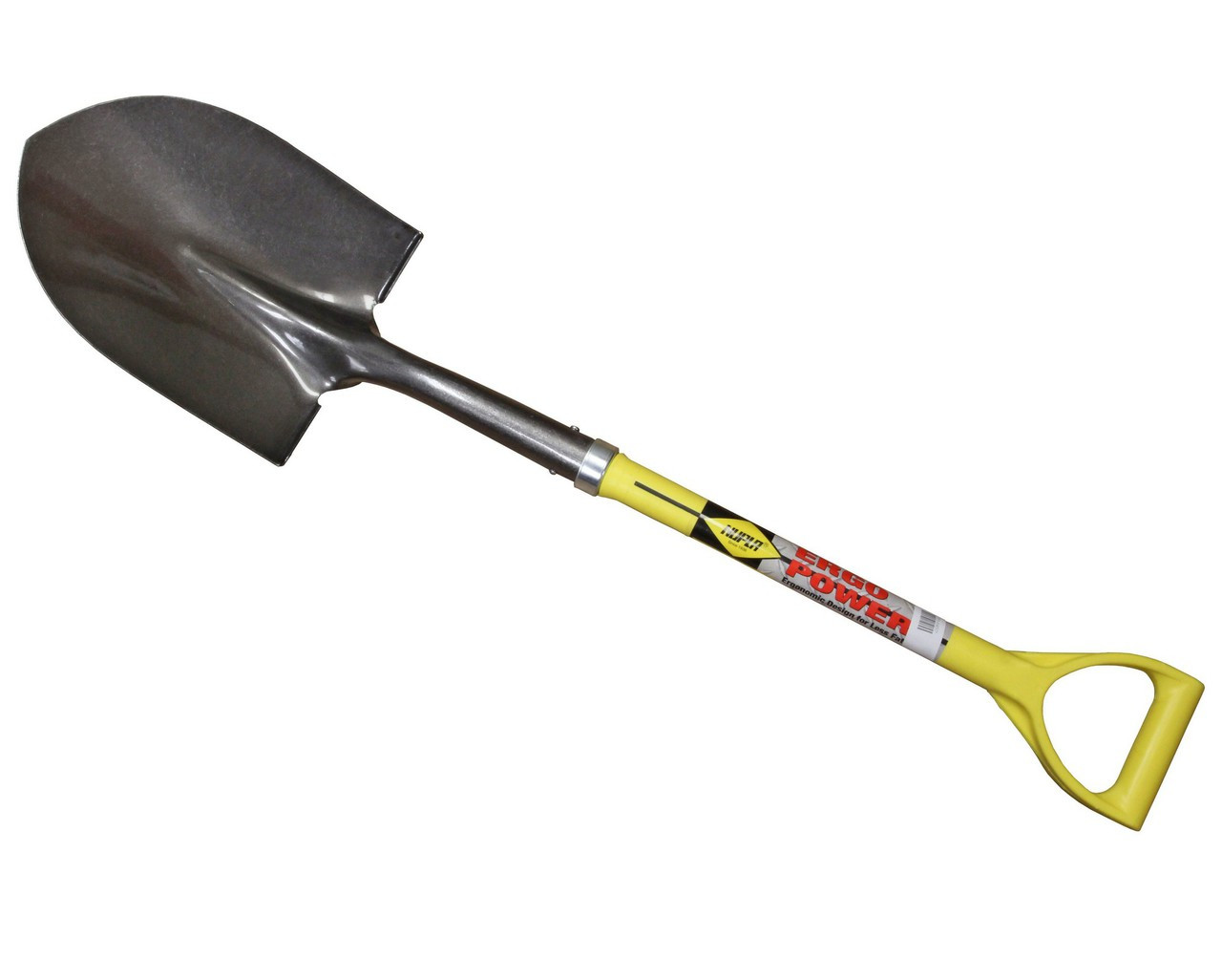 Nupla Ergo Power Round Point Shovel w 27 Handle Kara Company Inc