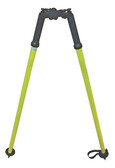 SECO Construction Series Thumb-Release Bipod - Flo Yellow (5217-40-FLY)