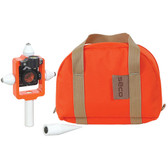 SECO 25 mm Mini-Stakeout Prism Kit - Flo Orange