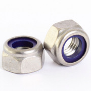 M6 Stainless steel nylock nuts