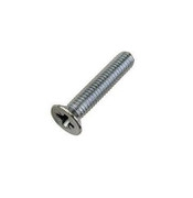 4mm Countersunk Machine Screws/Bolts M4 x 10mm (Including Head) A2 Stainless Steel Pozi Csk Head Mch Screw (20 Pack) Free UK Delivery