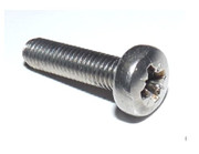 4mm Machine Screws/Bolts M4 x 10mm A2 Stainless Steel Pozi Pan Head Mch Screw (10 Pack) Free UK Delivery