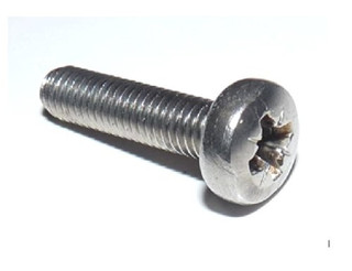5mm Machine Screws/Bolts M5 x 10mm A2 Stainless Steel Pozi Pan Head Mch Screw (20 Pack)