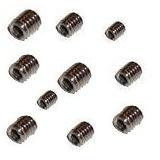 Grub Screws Metric Thread (Mixed 40 PACK) A2 Stainless Steel 10 X M3,M4,M5 & M6 x 5mm Socket Cup Point Allen Key Grub Screw Free UK Delivery