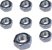 M20 Full Nuts Bright Zinc Plated Grade 8 Steel DIN 934 Pack of 12