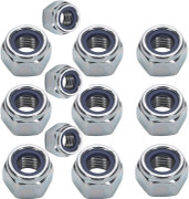 Nylock Lock Nuts M8 A2 Stainless Steel Nylon Insert 8mm X 1.25mm Pitch Pack of 10