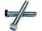 Hex Head Bolt High Tensile - Zinc Plated M24 24mm Diameter Fully Threaded x 150mm Long Pack of 2