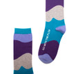 Posie Turner Go with the flow inspirational gift socks