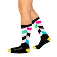 Feed your soul  inspirational, modern gift socks by Posie Turner.