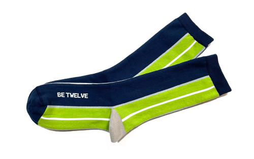 Be Twelve Crew Socks - New!