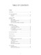 Table of Contents 1