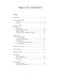 Table of Contents 1