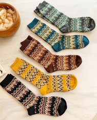 Tribal Print Socks