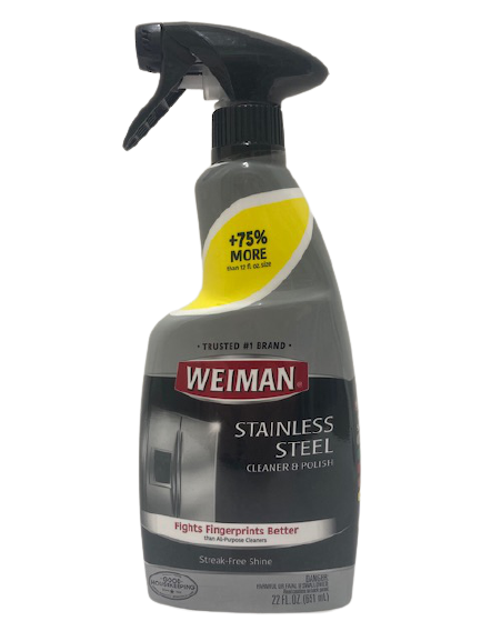 Stainless Steel Cleaner, 24 Ounce - Stainless Steel Corner Guards