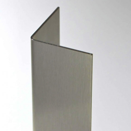 3/4" x 3/4" x 60" Stainless Steel Corner Guard