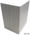White Wood Grain Corner Guard
